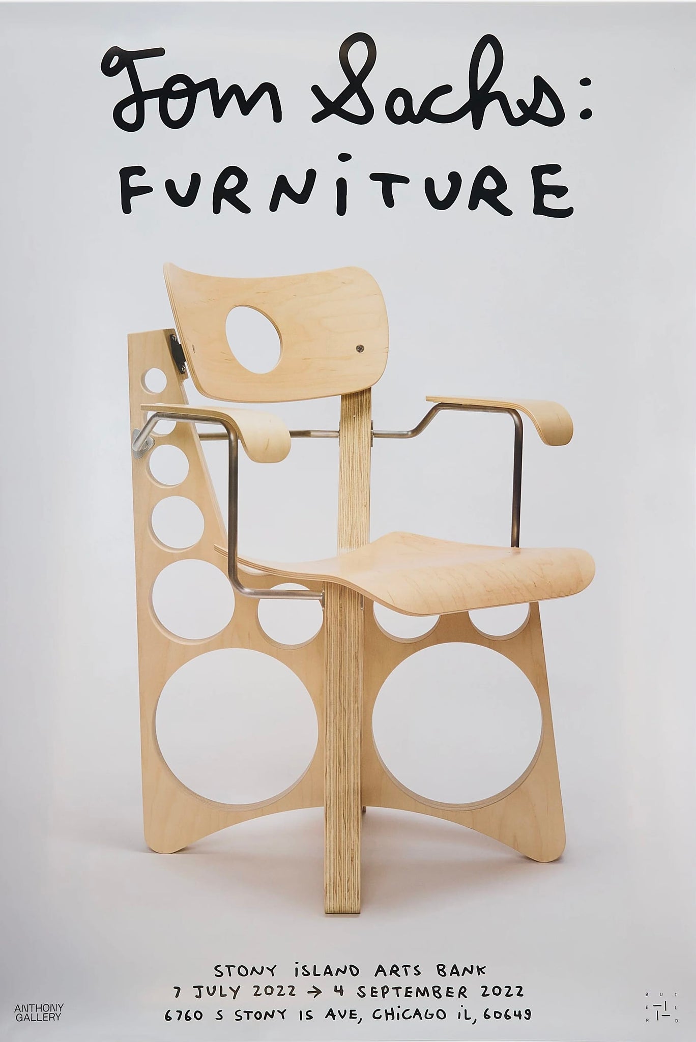 トムサックス Furniture Poster ポスター Tom Sachs Furniture Poster, 2022 – CoterieCargo