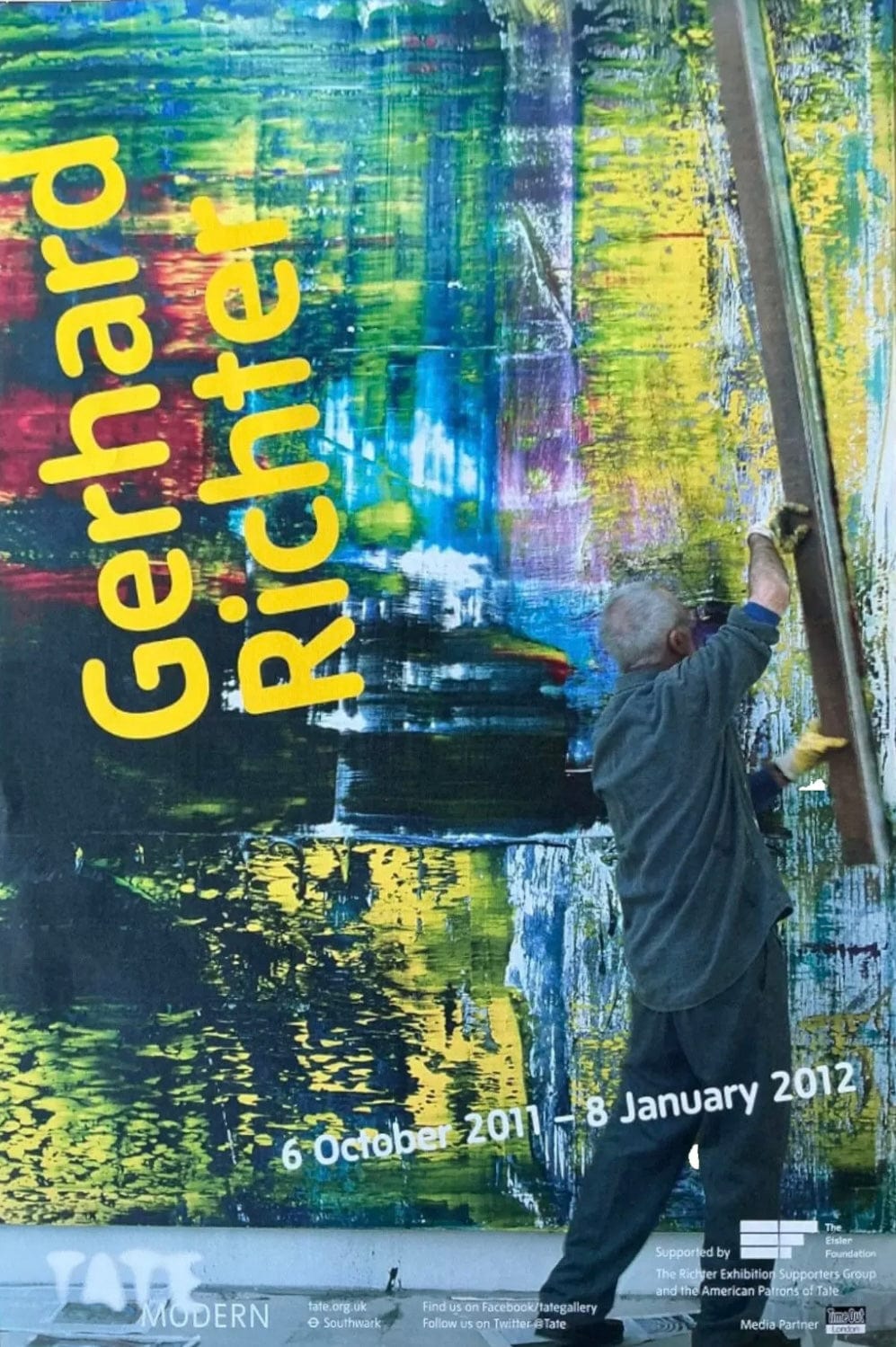 Gerhard Richter - Tate Modern Poster, 2011