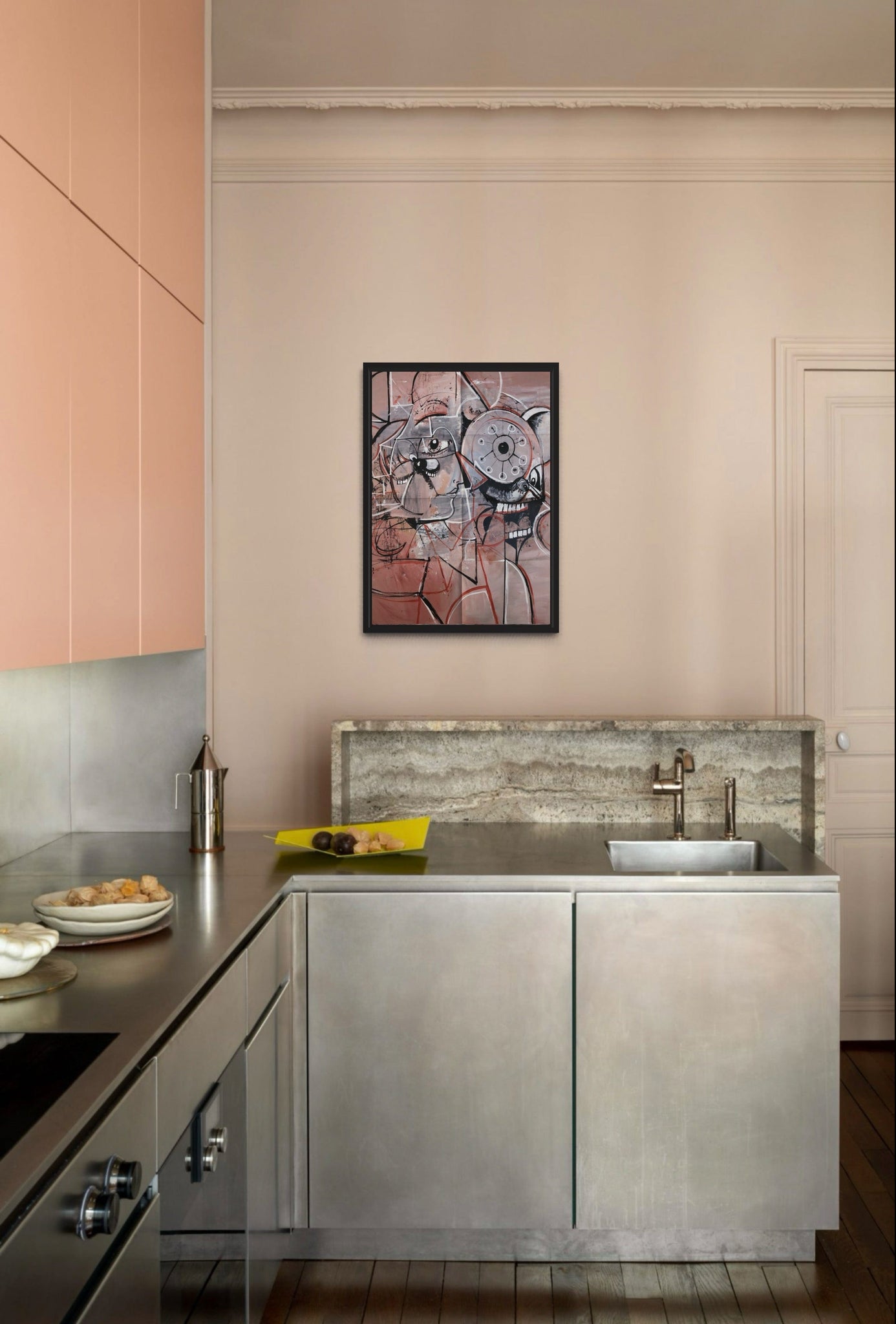 George Condo - Spruth Magers Exhibition Poster