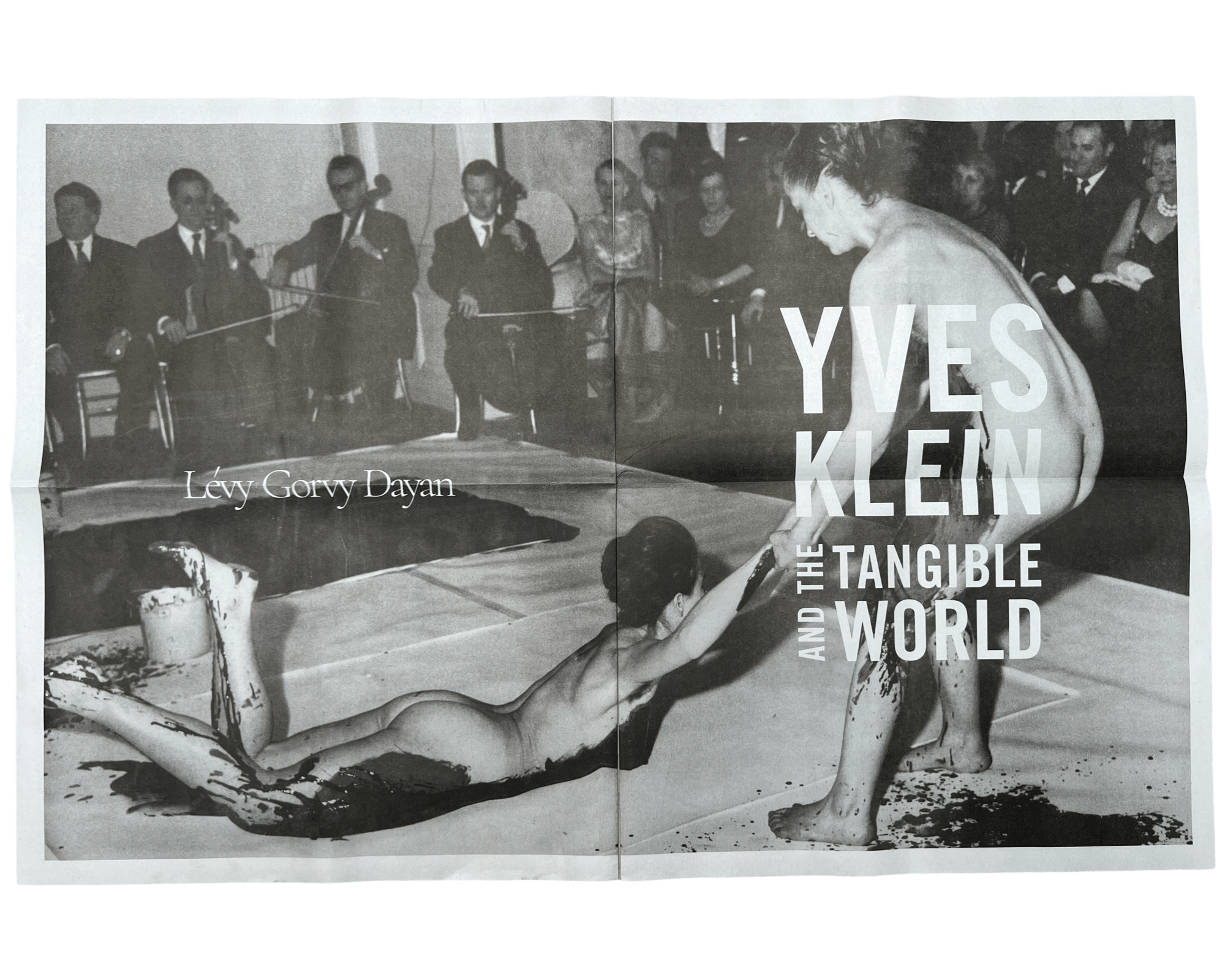 Yves Klein - Levy Gorvy Dayan is exhibition poster, 2024