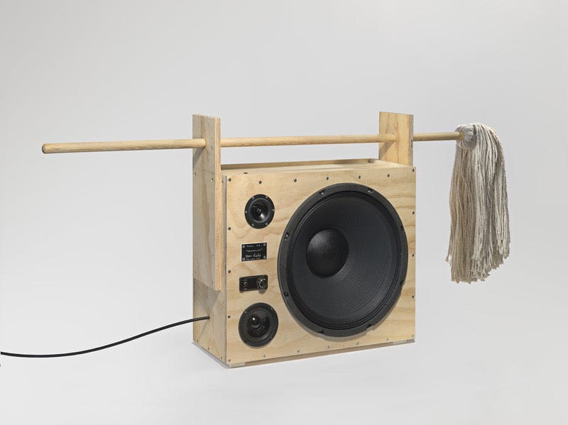 Tom Sachs - Boom Box Retrospective Exhibition Poster
