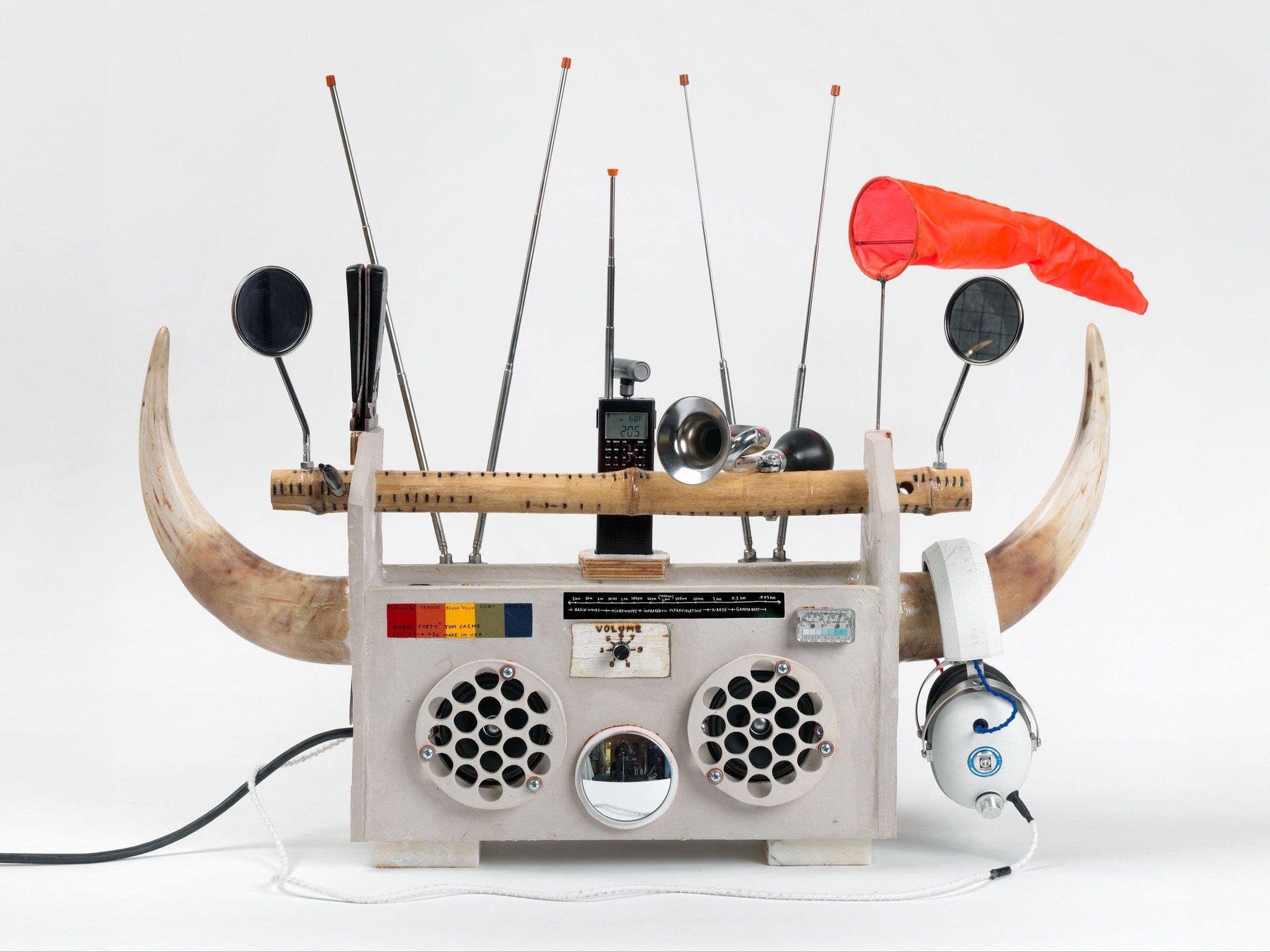 Tom Sachs - Boom Box Retrospective Exhibition Poster