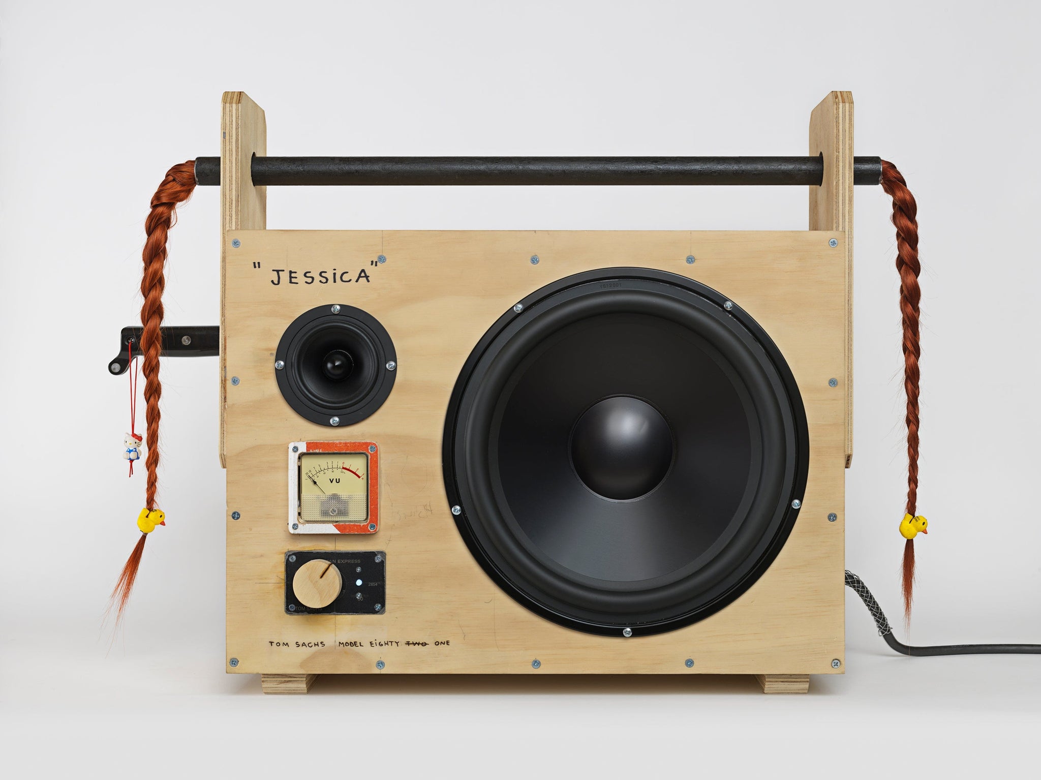 Tom Sachs - Boom Box Retrospective Exhibition Poster