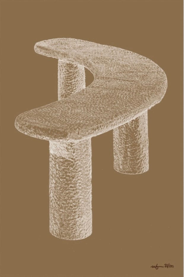 Nifemi Marcus-Bello Friction Ridge (Double-Sided Print), 2023