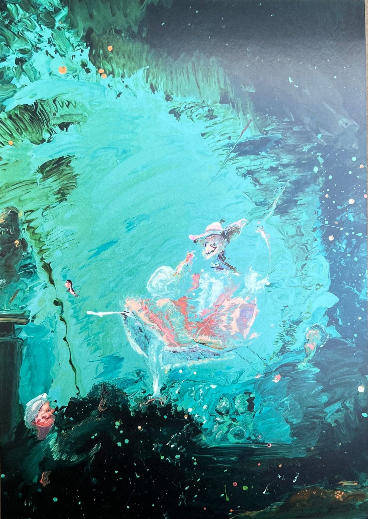 Genieve Figgis - Wish You Were Here, 2018 post card