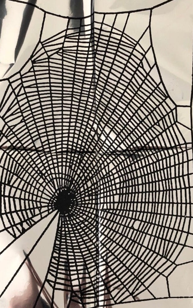 Comme Des Garçons - Spiderweb print