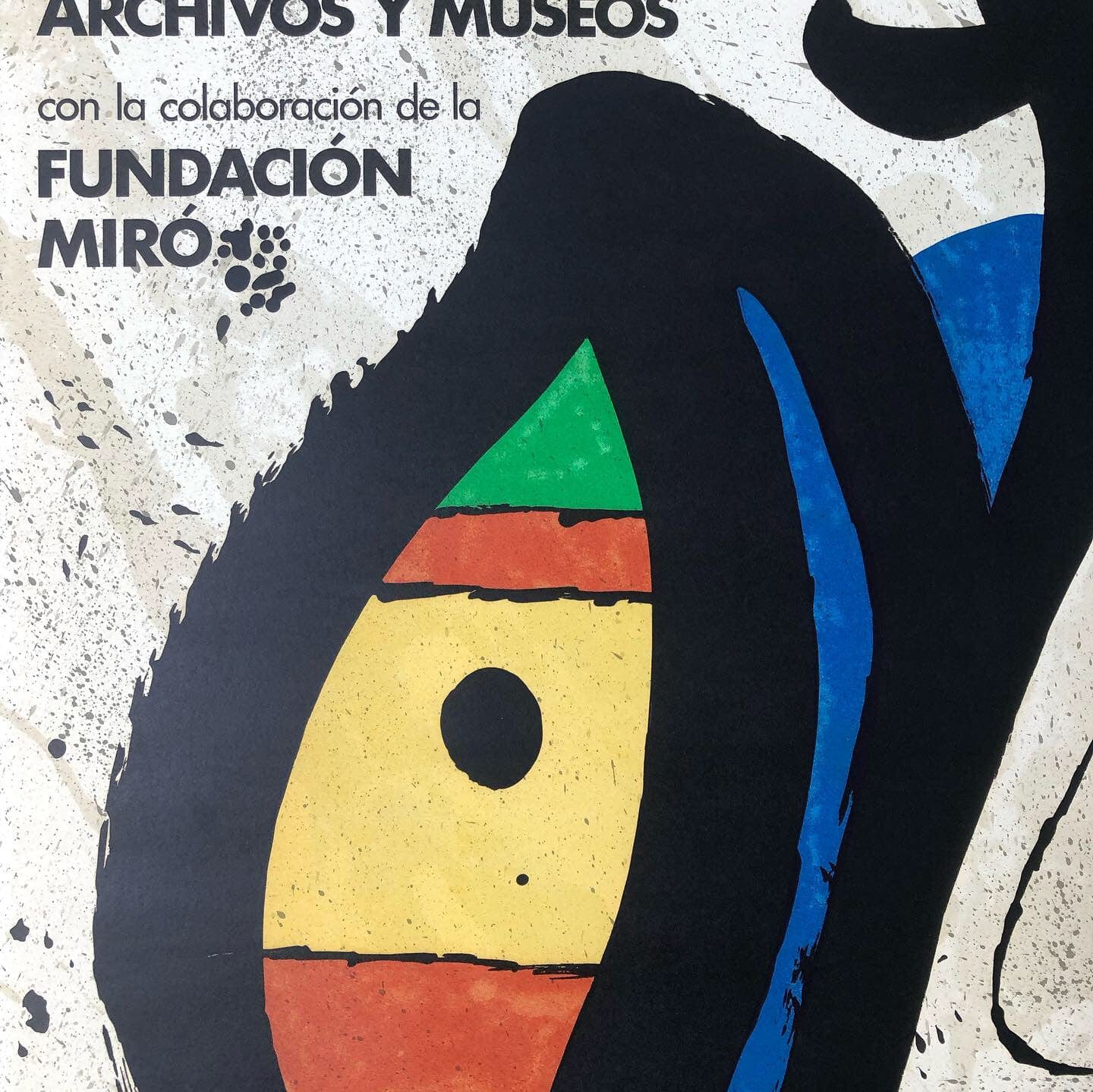 Joan Miró exhibition Poster, 1978 - Fundació Joan Miró