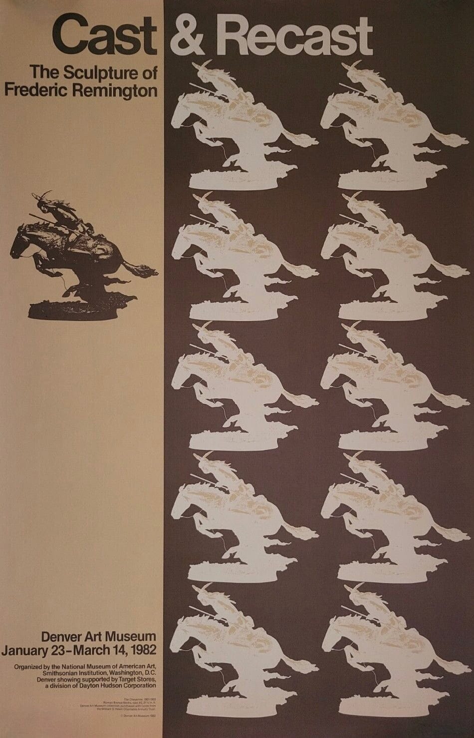 Frederic Remington - Smithsonian Denver Exhibition, 1982