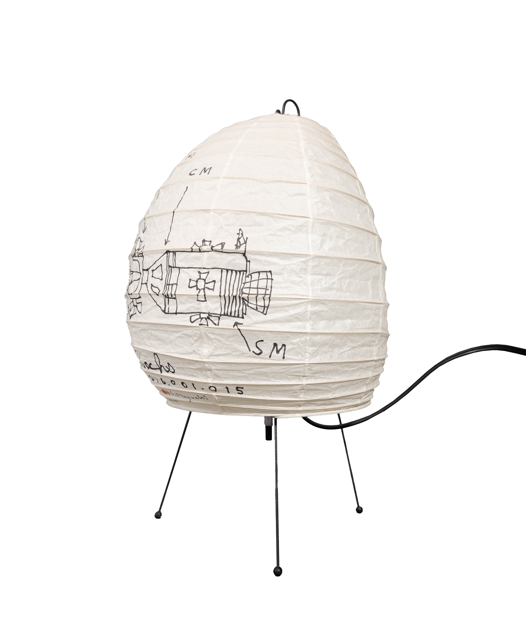 Tom Sachs, Command Service Module Lamp, 2016