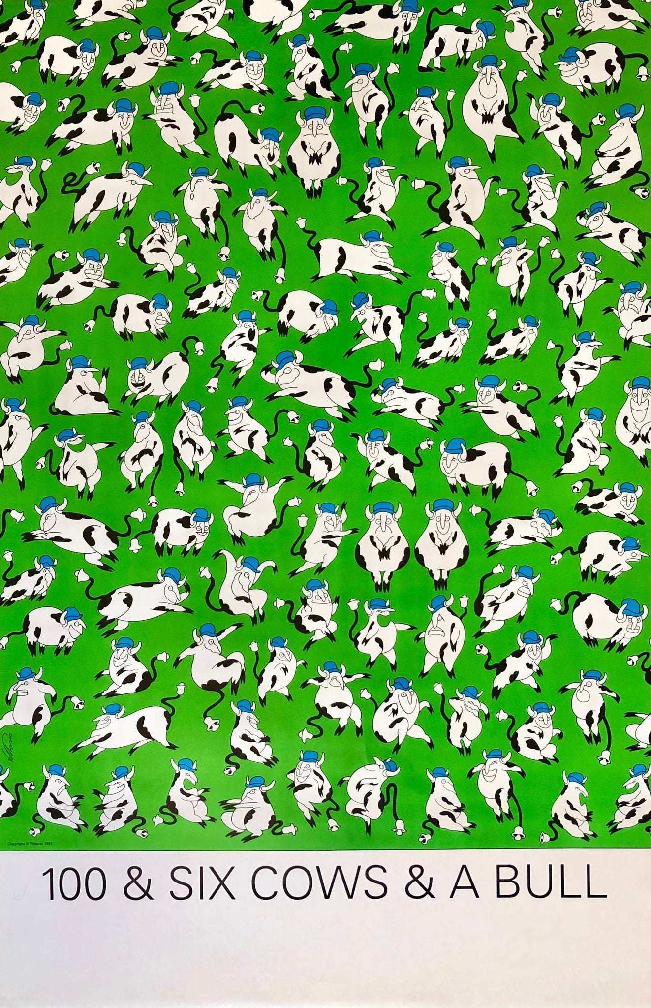 Vittorio Fiorucci - 100 & Six Cows & A Bull, 1970s