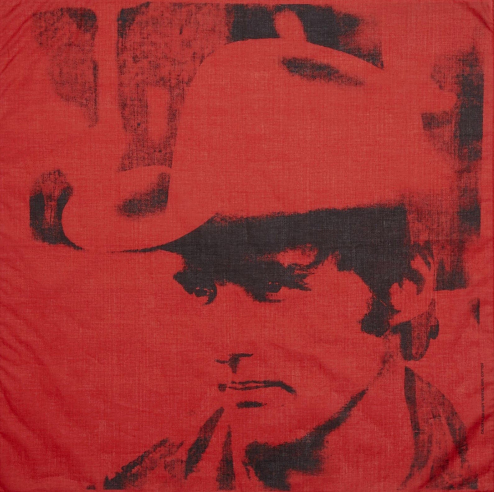 Calvin Klein 205W39NYC Andy Warhol Foundation ‘Dennis Hopper’ Bandana, 2017