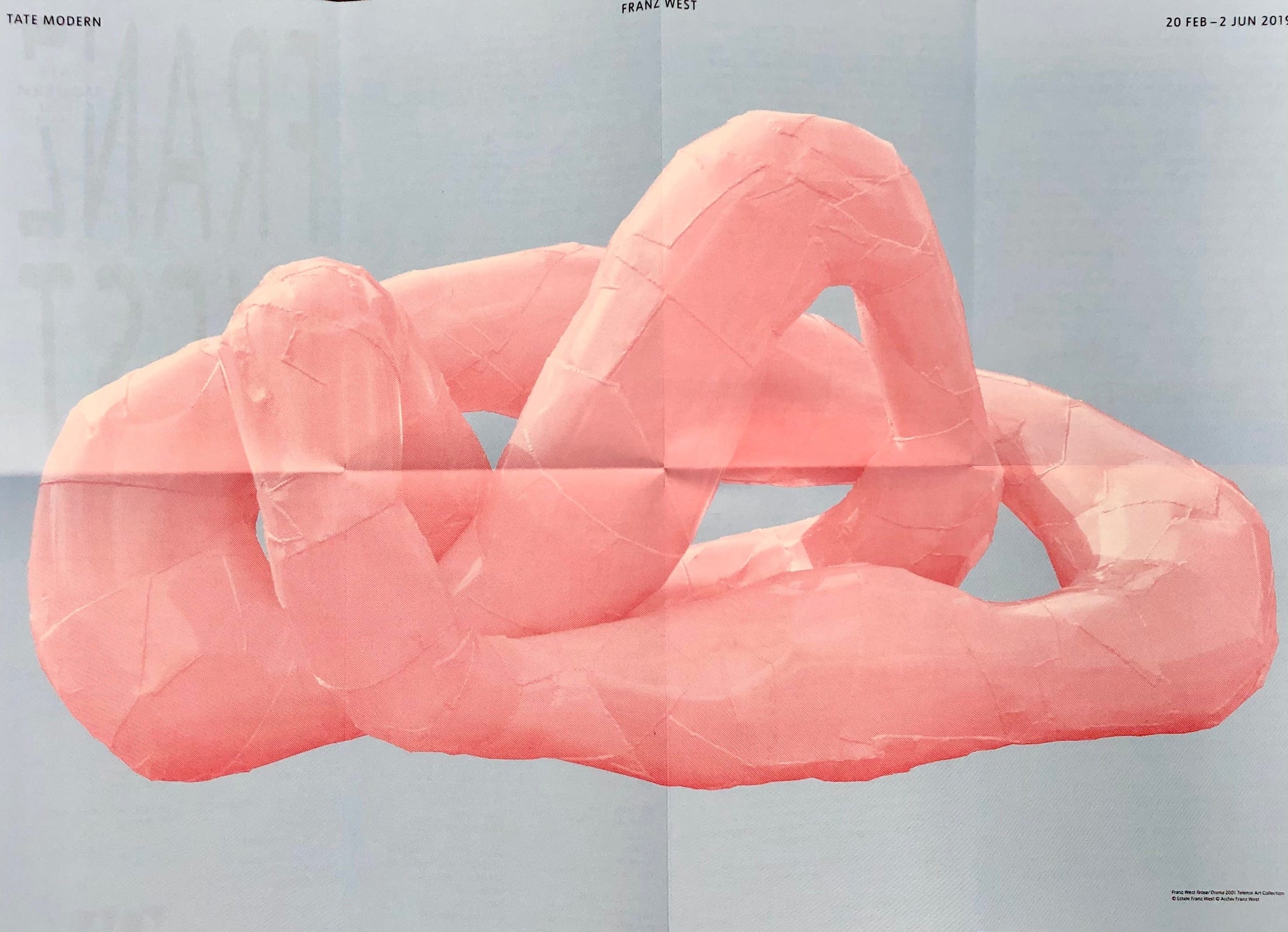 Franz West - Tate Modern Exhibition Poster