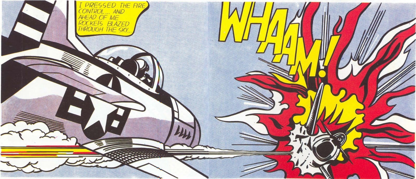 Roy Lichtenstein - Whaam!, 1962