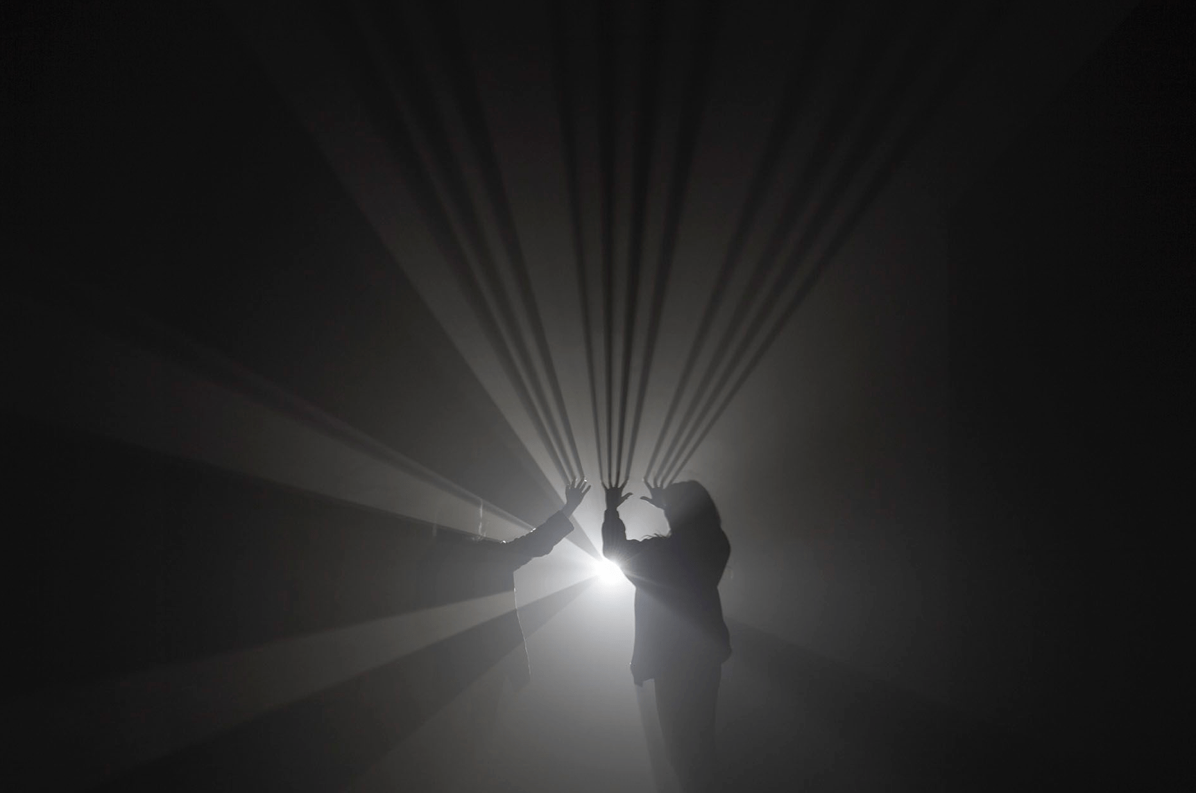 Anthony McCall - Smoke Screen VII, 2017