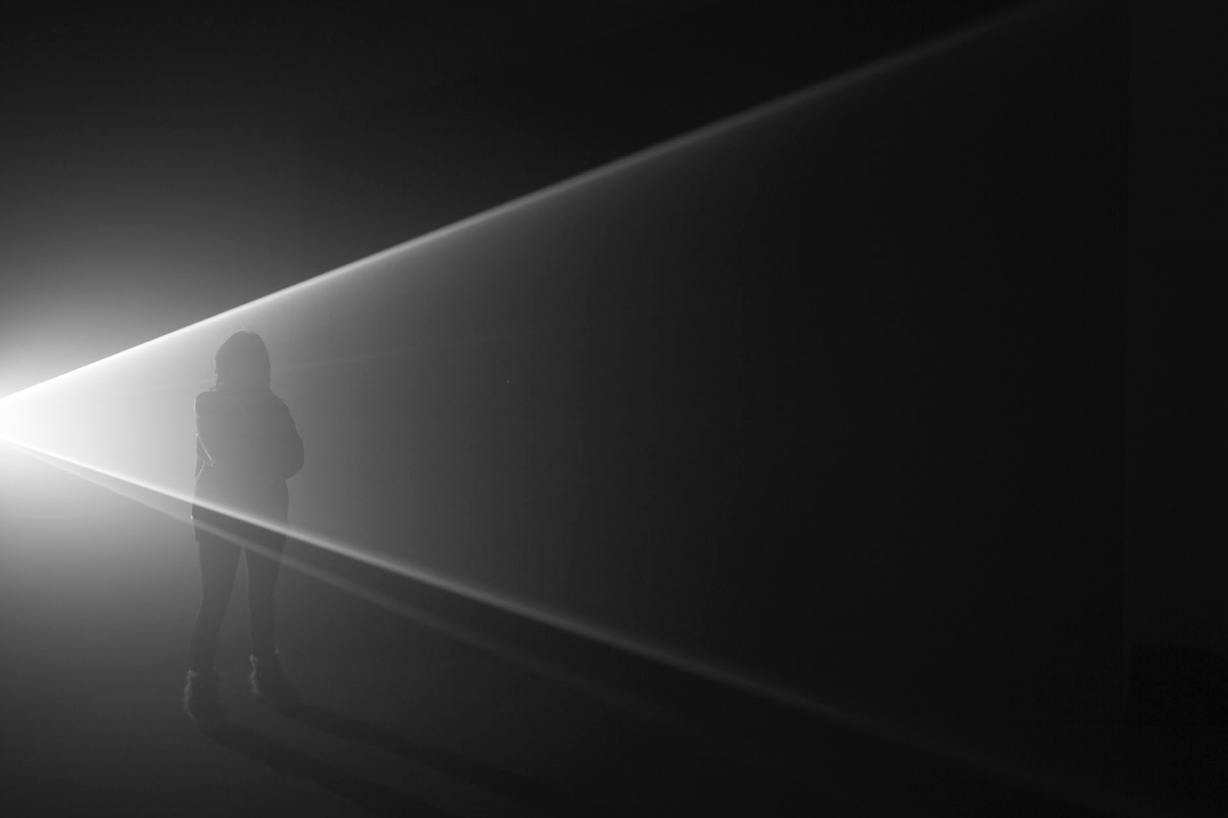 Anthony McCall - Smoke Screen VII, 2017