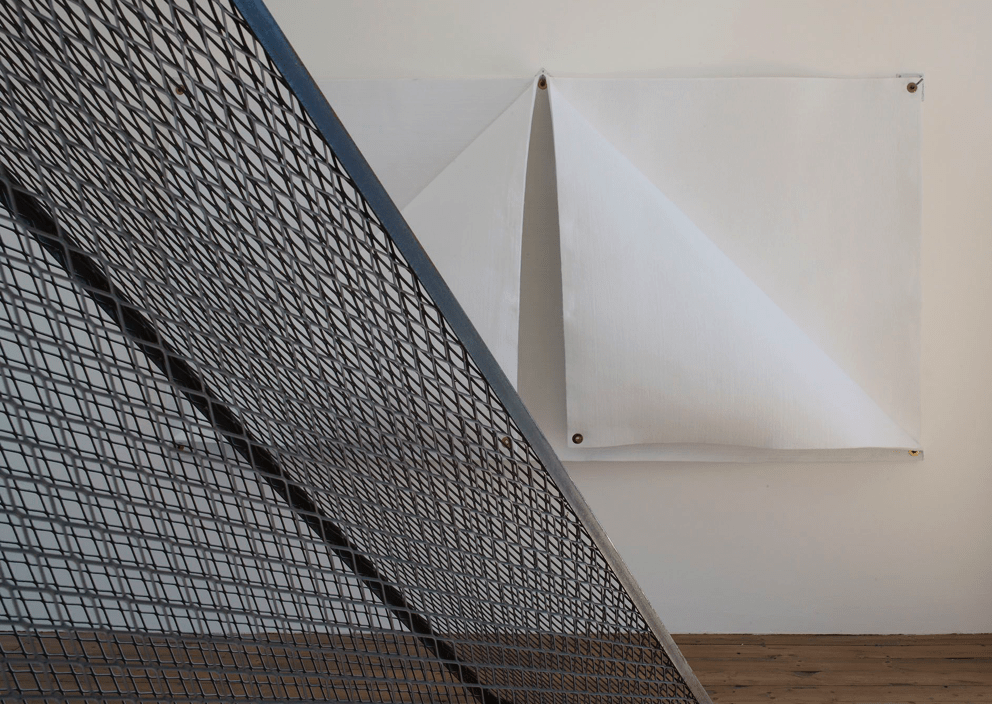 Robert Morris - Hanging Soft and Standing Hard, 2013