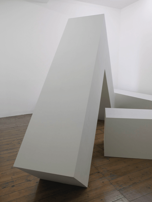 Robert Morris - Hanging Soft and Standing Hard, 2013