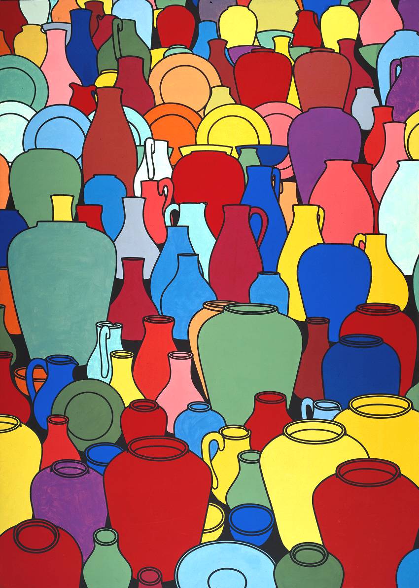 Patrick Caulfield - Pottery, 1969