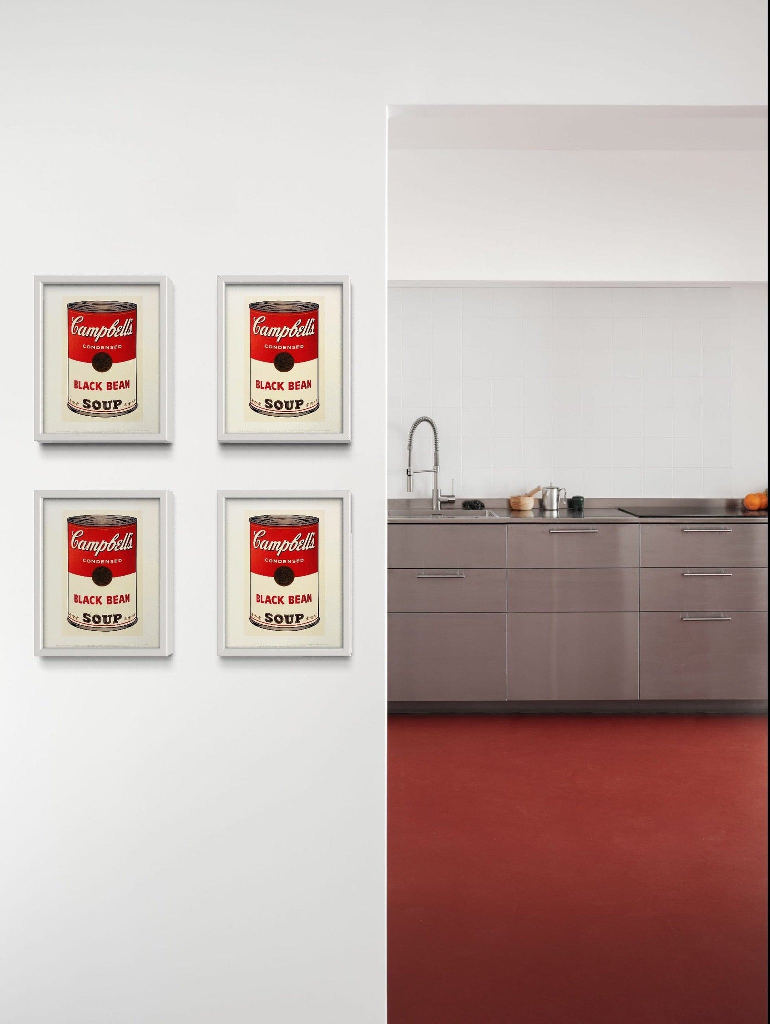 Andy Warhol - Campbell's Black Bean Soup, 1968
