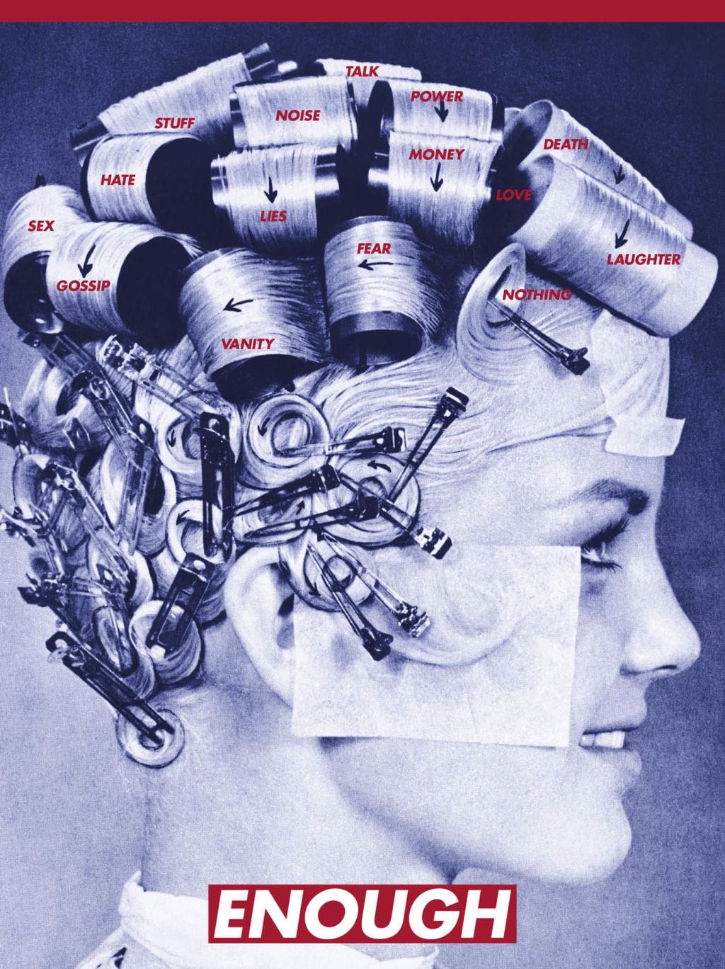 Barbara Kruger - Never Perfect Enough, 2022
