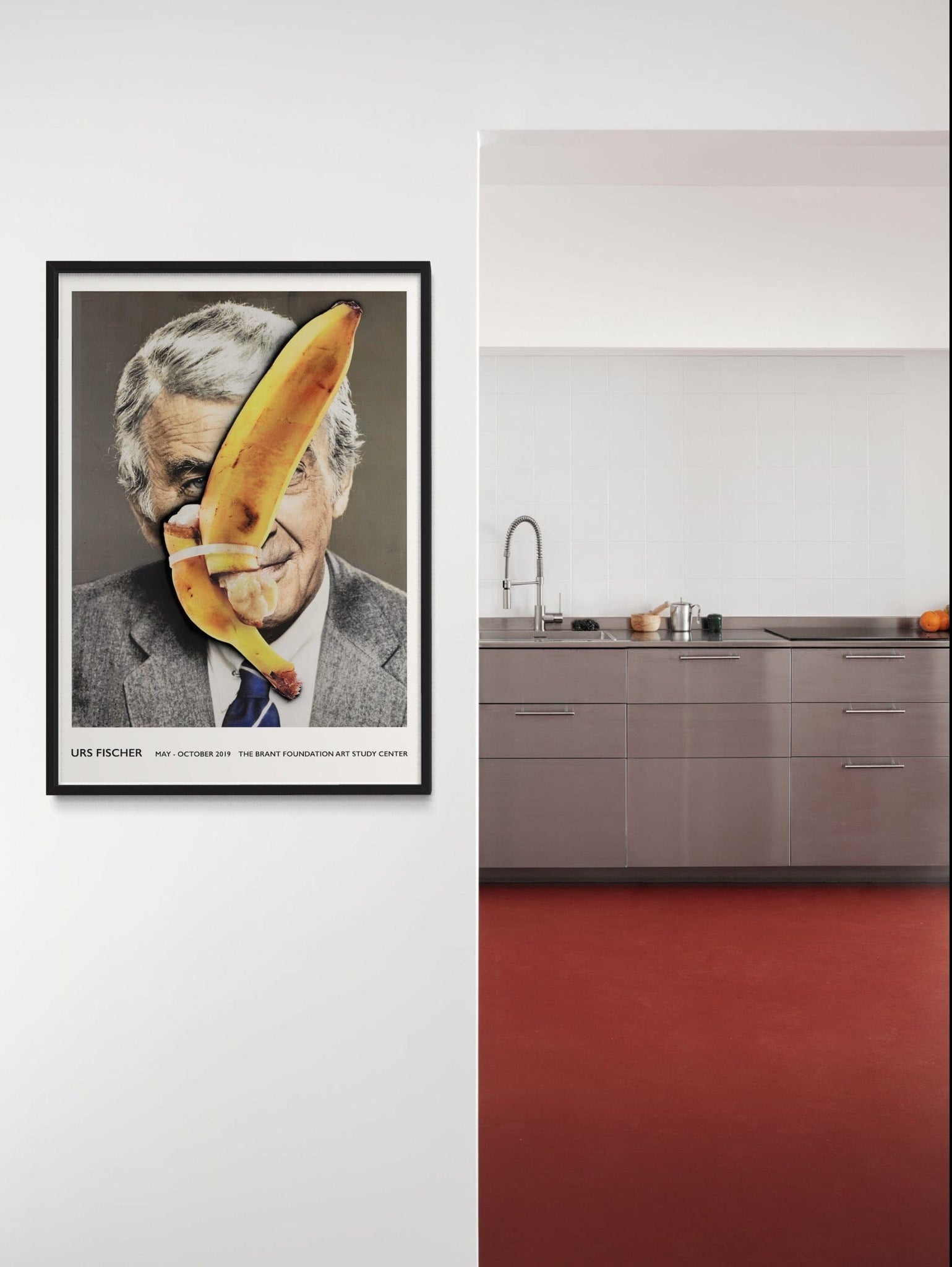 Urs Fischer - Error Exhibiton poster, 2019