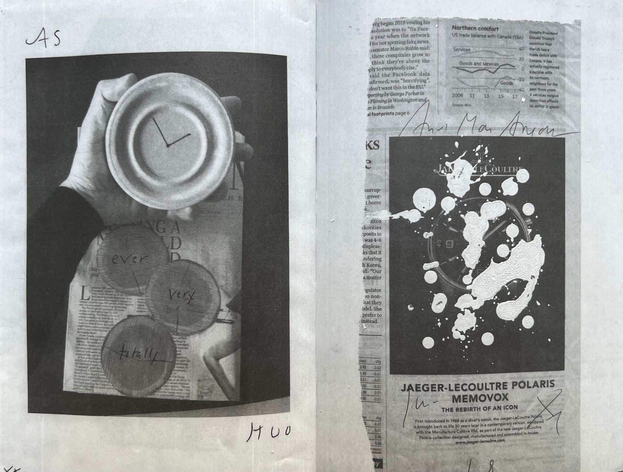 Hans Ulrich Obrist - Sala Time, 2018 zine