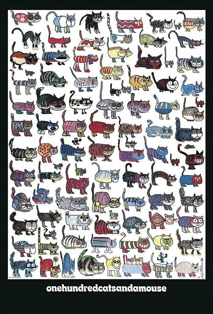 Vittorio Fiorucci - 100 Cats & a Mouse, 1970s