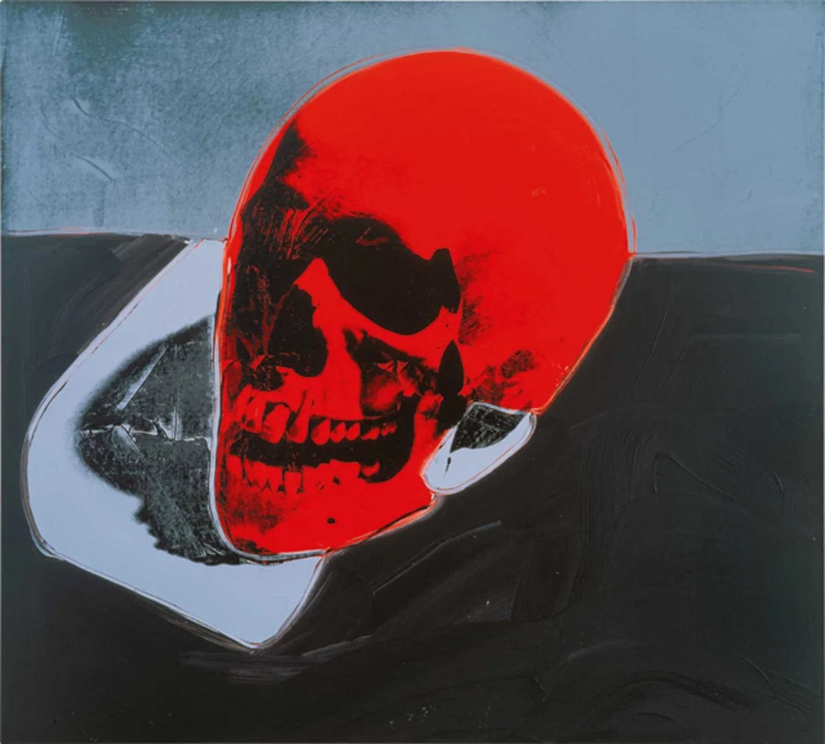 Andy Warhol - Skull (Red), 1976 – CoterieCargo Andy Warhol - Skull (Red), 1976 – CoterieCargo
